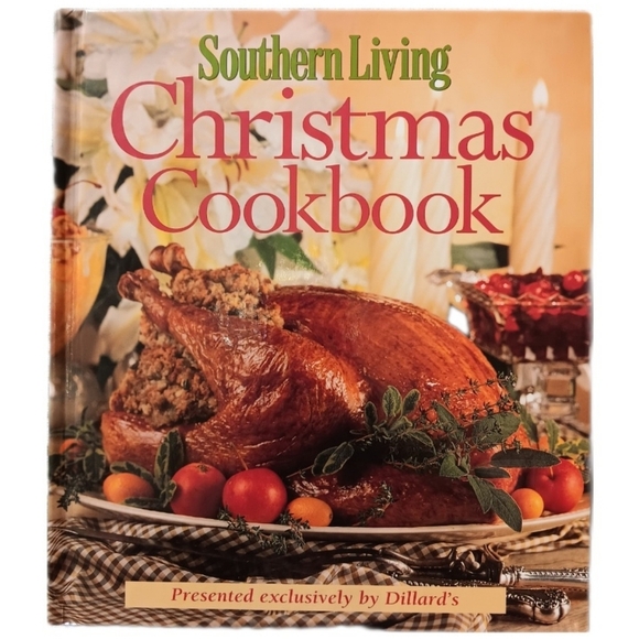 Christmas Cookbook Southern Living Holiday Recipes Country Cabin Farmhouse - Picture 1 of 11